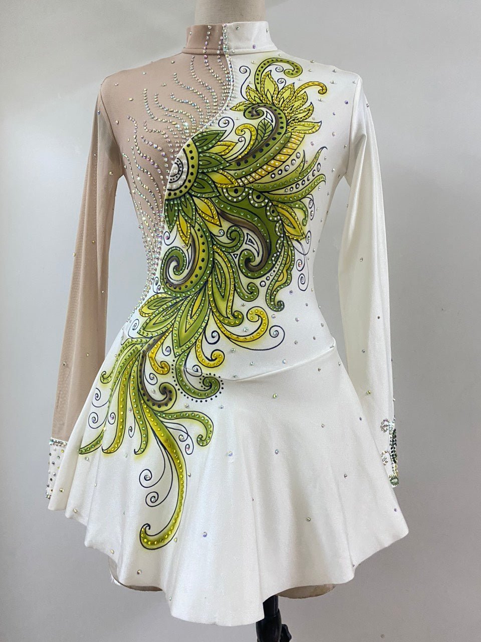 Figure skating Costume Peacock Lexinie Figure skating Costume Peacock Lexinie